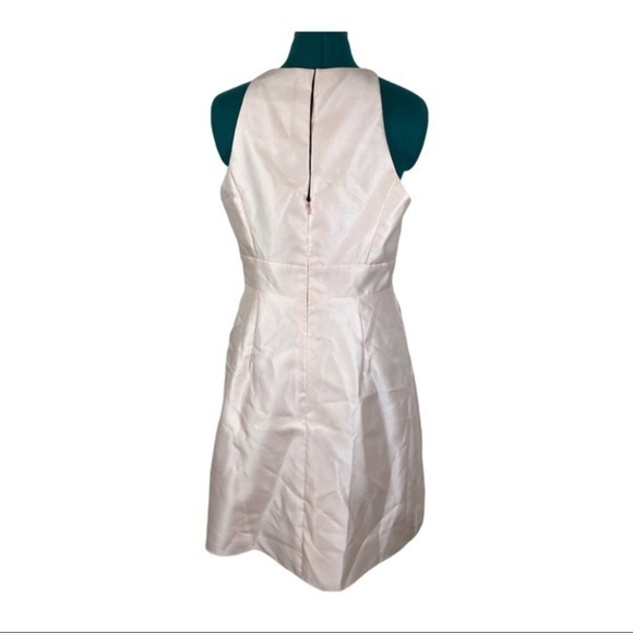 ALFRED SUNG Pink A-Line Halter Midi Dress - Picture 3 of 8